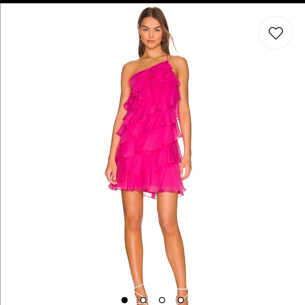 Amanda Uprichard Hot Pink Dress